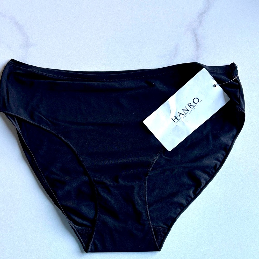 Hanro Classic Black  Briefs